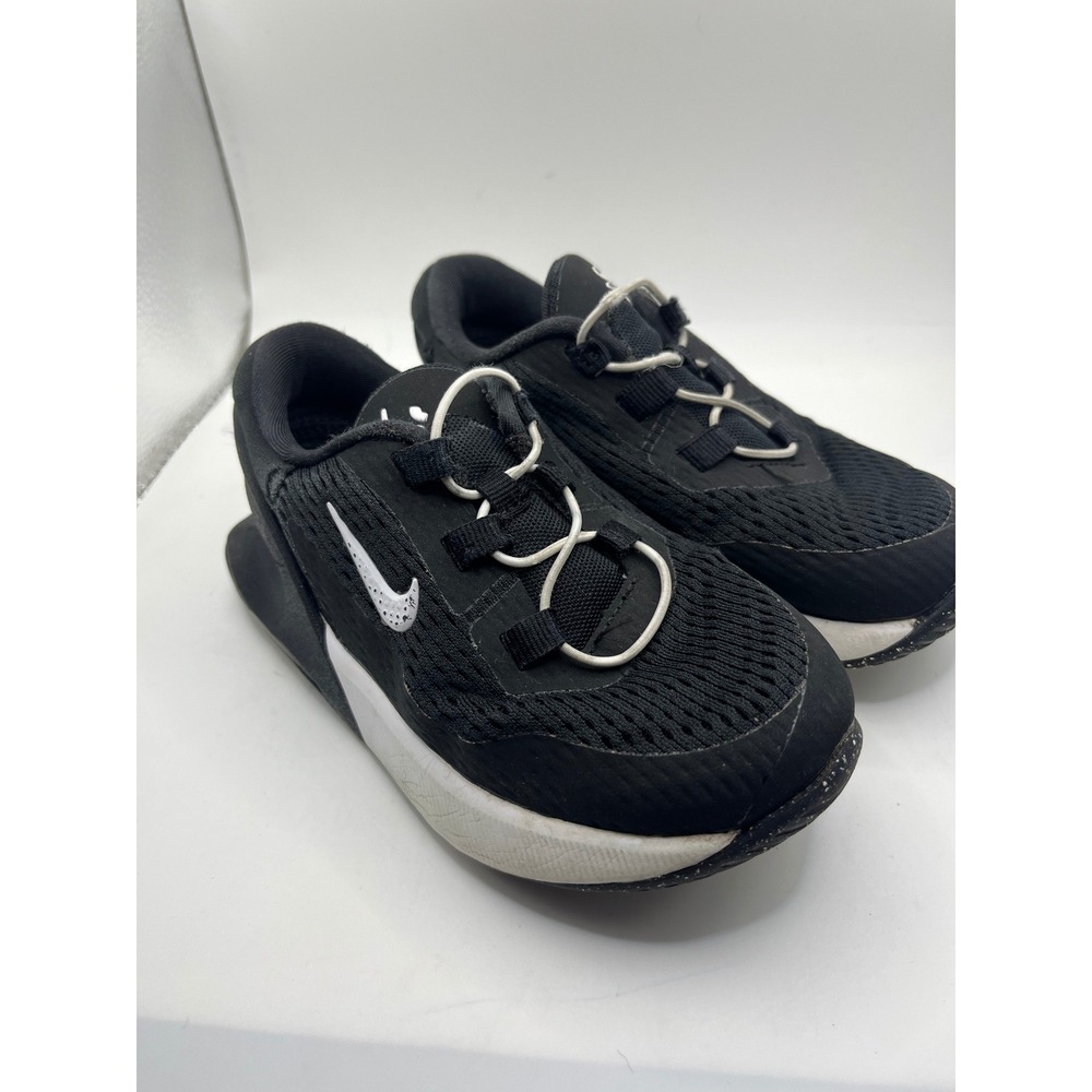Nike Air Max 270 Kids Black White Sneakers Shoes‎ Athletic Size Youth - Picture 3 of 8